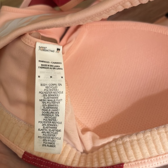 Nike Zip Sports Bra Size M - Picture 3 of 4